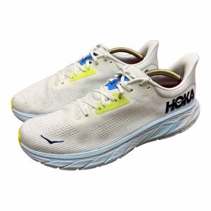 Hoka One Arahi 7 men size 11.5 Running Shoes Blanc De Blanc Blue